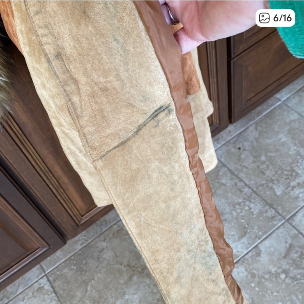 ASOS Multicolor Faux Fur Trim Teddy Jacket - Picture 6 of 15